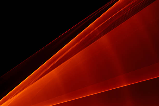 istock laser light. streaks of light rippling and twisting 2228150100