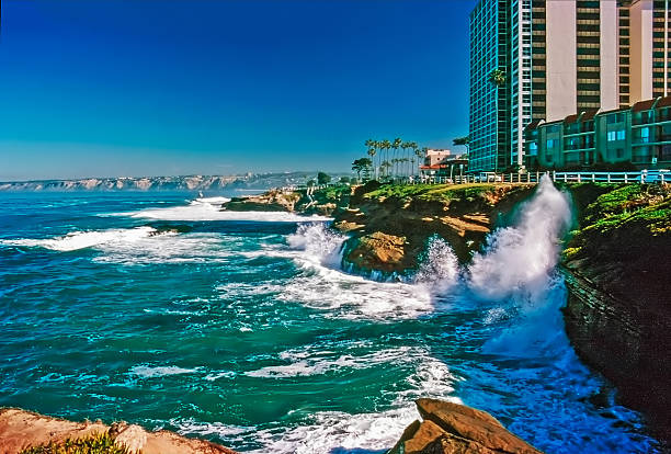 Pacific Coast in La Jolla, California