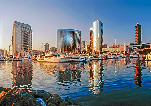 Marina Embarcadero in downtown San Diego