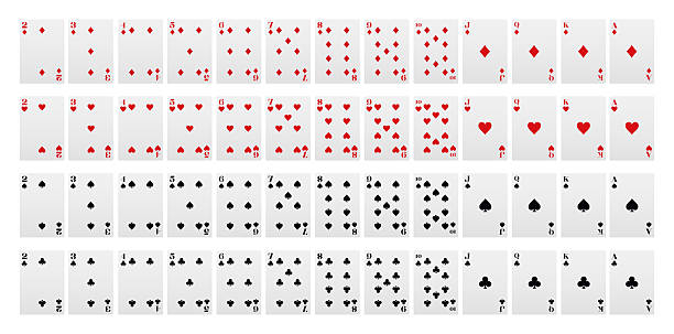 istock Set of poker cards. Poker playing cards full deck. Vector illustration 2228157184