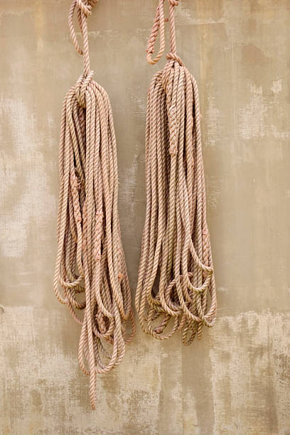 istock A bundle of ropes on the wall 2228159598