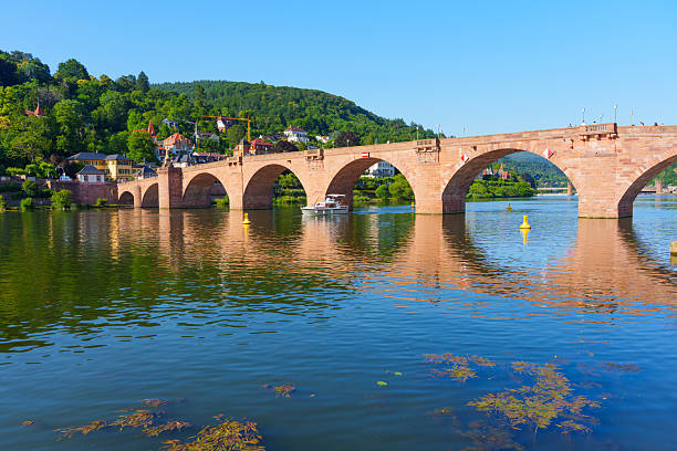 istock Historic Old Bridge Over River Neckar in Heidelberg With Reflections 2228163660