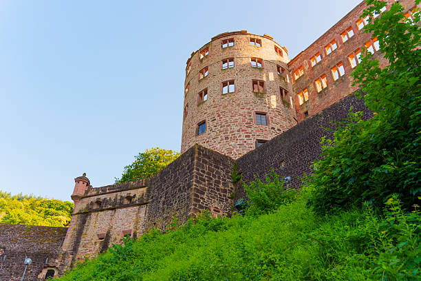 Ruins of Heidelbeg medieval castle, Germany