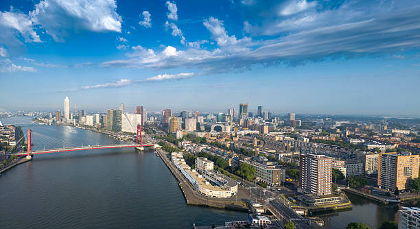 istock Panorama Skyline of Rotterdam, the Netherlands. 2228164336