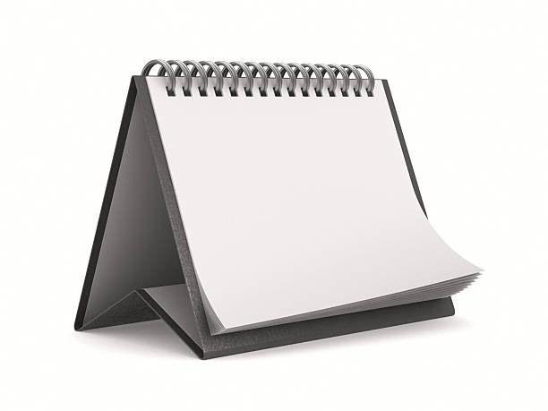 istock Blank calendar on white background. Isolated 3D illustration 2228168273