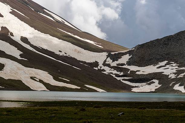 istock Serene Mountain Landscape with Snow and Lake 2228170127