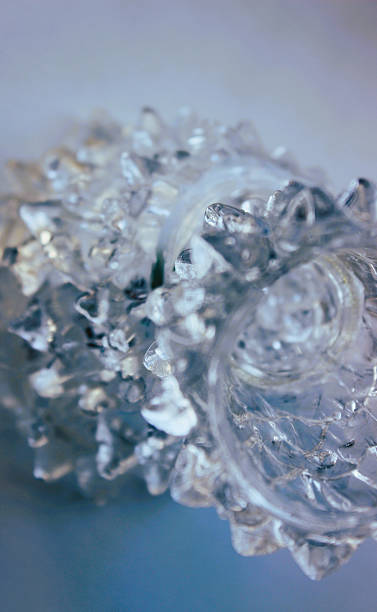 istock Magnificent Blue Crystal with Backlit Macro Shot Image 2228172753