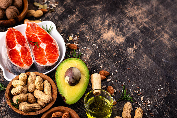 istock Healthy fat concept. Product with omega 3. 2228177226