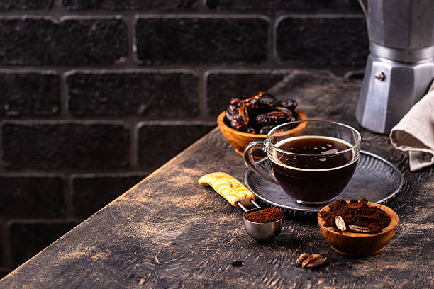 Coffee from date seed. Caffein free drink