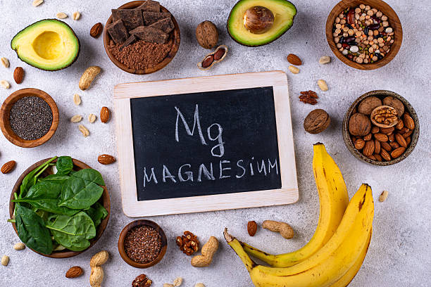 istock Products containing natural magnesium Mg 2228177666