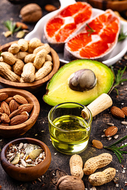 istock Healthy fat concept. Product with omega 3. 2228177745