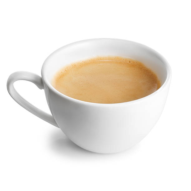 istock espresso cup filled with freshly brewed coffee, featuring rich crema on top, isolated on white background 2228178389