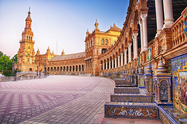 istock Plaza de Espana in Seville 2228178488