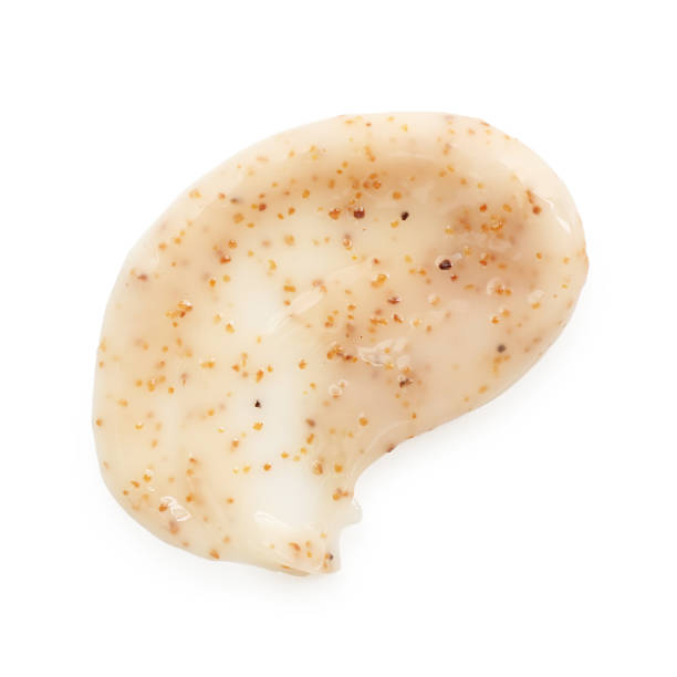 istock Smear of body scrub isolated on white 2228178654