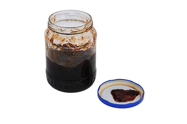 istock A jar of jam isolated on a white background with clipping path. 2228197315