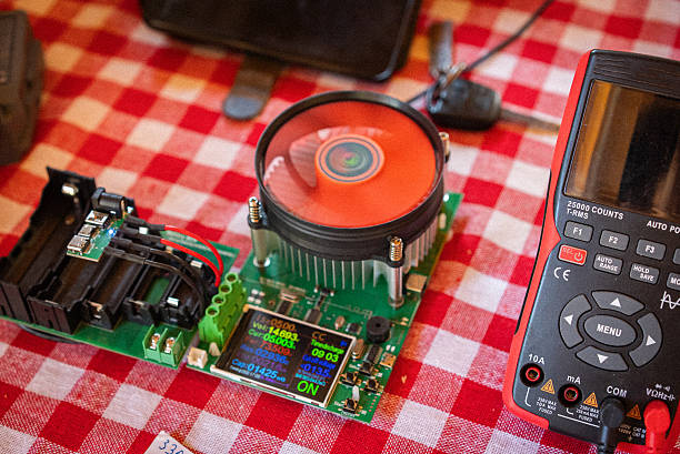 multimeter close up