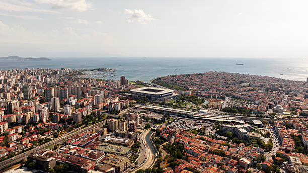istock Aerial Drone View Kadikoy Moda Kurbagalidere 2228200101