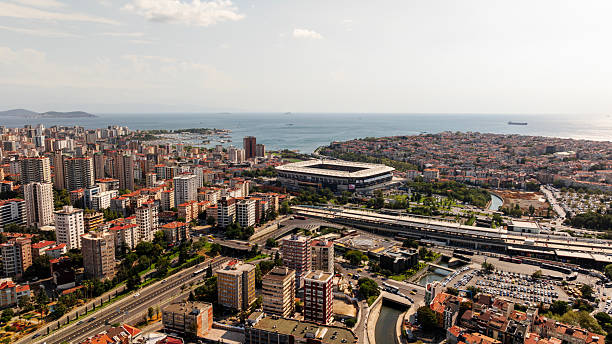 istock Aerial Drone View Kadikoy Moda Kurbagalidere 2228200111