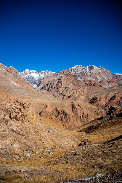 istock Panoramic view of a vast mountain valley in autumn 2228204529