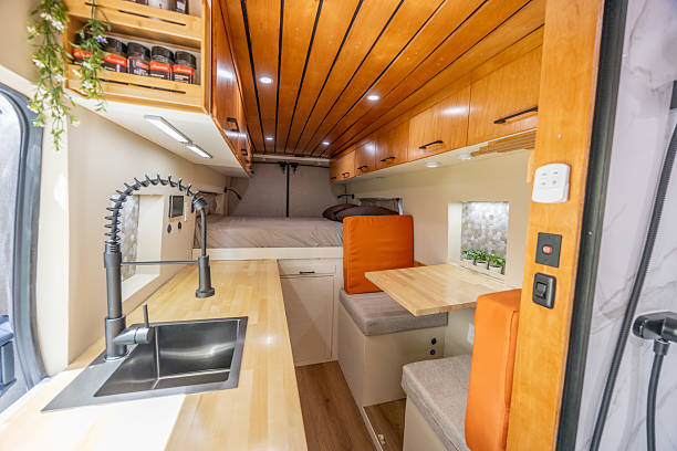 istock Cozy Interior of a Warm RV 2228214375