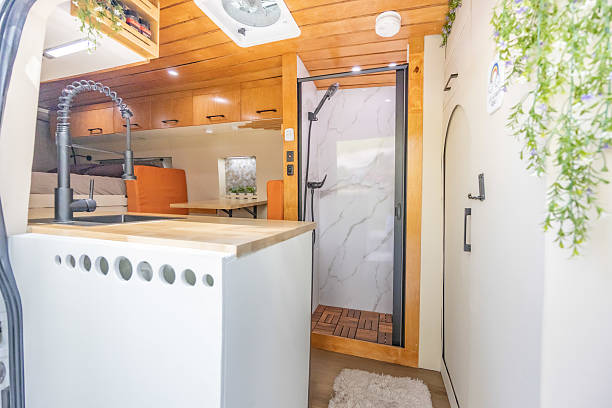 istock Cozy Interior of a Warm RV 2228214382
