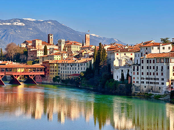 istock Bassano del Grappa - panorama sul Brenta 2228217844