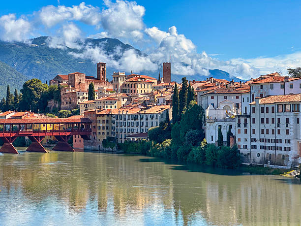 istock Bassano del Grappa - panorama sul Brenta 2228217853