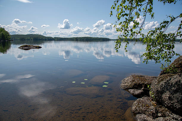 Lake Saimaa in Finland