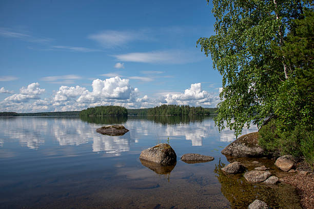 Lake Saimaa in Finland