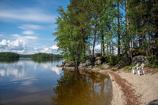Lake Saimaa in Finland