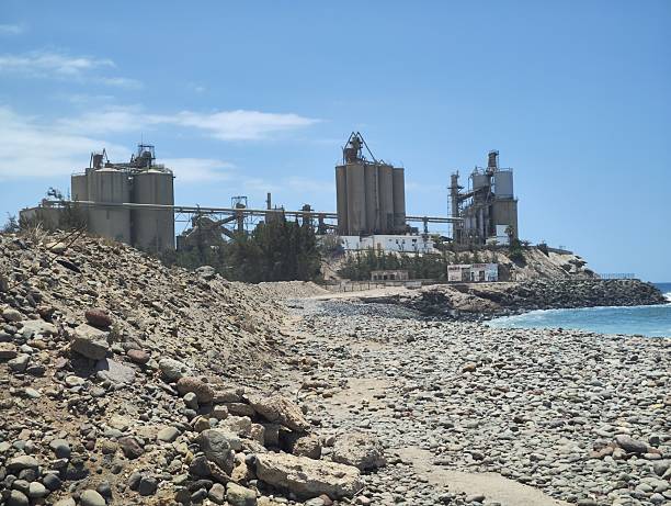 istock Cement factory in Gran Canaria 2228232552