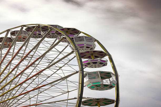 istock Ferris wheel, big wheel metal construction 2228237850
