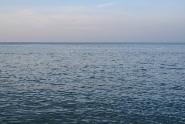 istock Calm blue sea and blue sky at dusk 2228238620