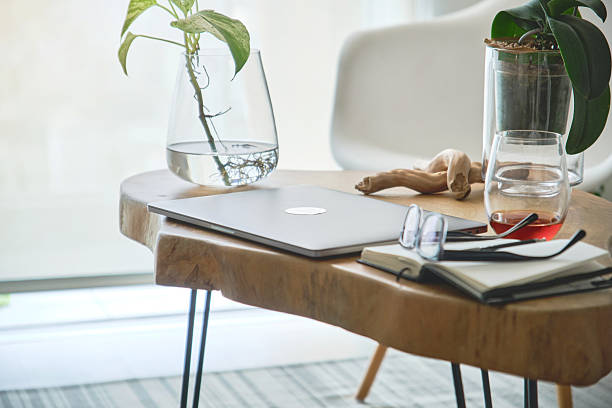 istock Laptop, plants, and notebook creating a cozy work from home setup 2228243756
