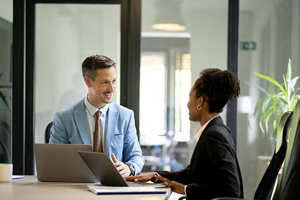 istock Business people having a meeting in the office 2228250717