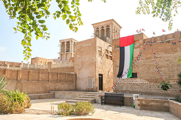 istock Historic Quarter with Windtowers in Dubai 2228268867
