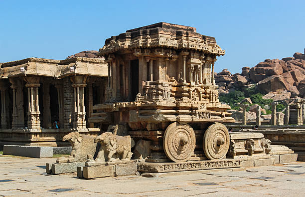 istock Stone Chariot of Hampi 2228269420