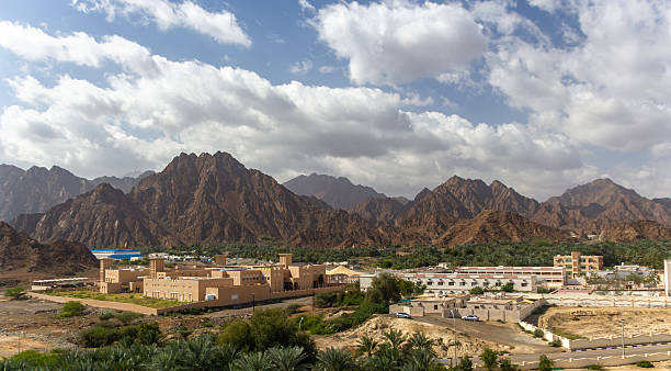 istock Oasis Village, Mountain Panorama 2228273533