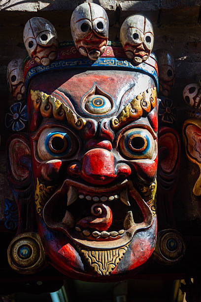 istock Nepali Traditional Colorful Deity Masks 2228289622