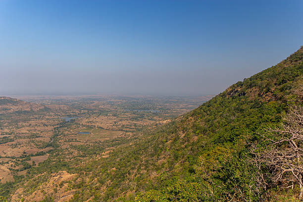 istock Expansive Valley View from Green Hillside, Maharashtra 2228290548