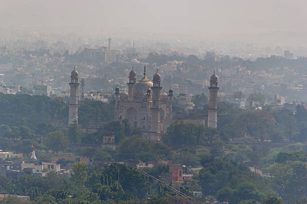 istock Bibi Ka Maqbara with Reflecting Pool and Minarets 2228290729