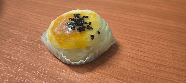 istock Chinese pastry cake on paper cup. mini cupcake. dessert 2228291407