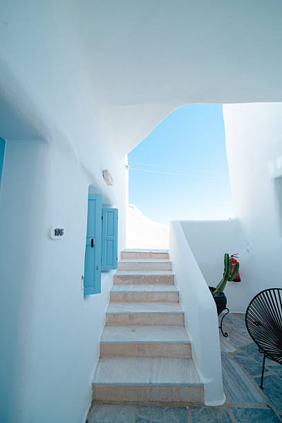 istock Beautiful Mykonos landscape with ocean 2228302400