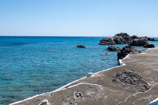 The south coast of Crete island is not as much touristic as the north shore, but beautiful too.
