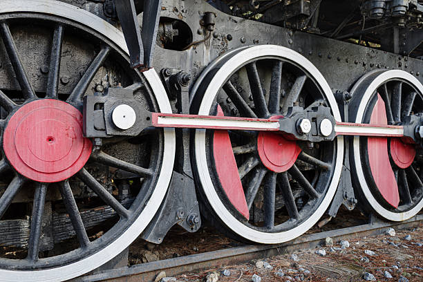 istock Vintage steam engine locomotive train 2228316045