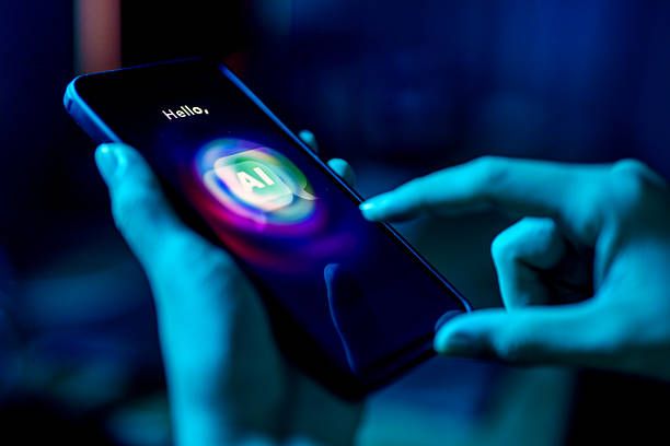 istock Person Activating AI Chatbot on Smartphone Screen 2228335581
