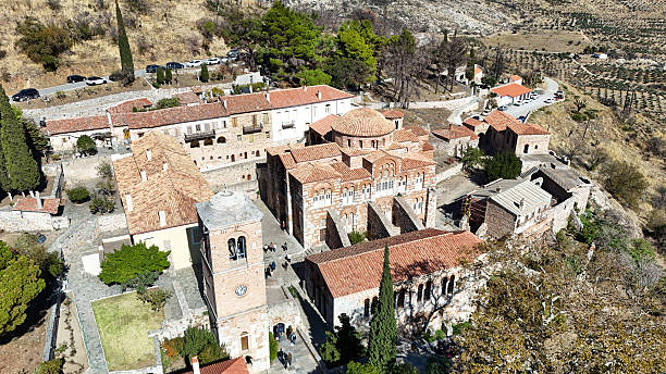 istock Aerial view of Hosios Loukas Monastery, Boeotia, Greece 2228339824