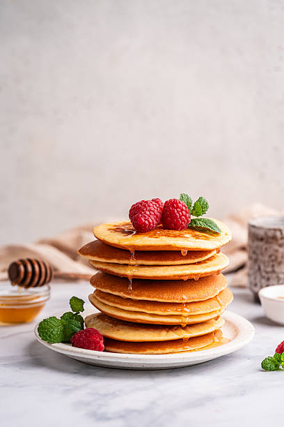 istock Homemade classic american pancakes 2228341515