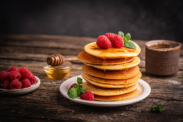 istock Homemade classic american pancakes 2228341523