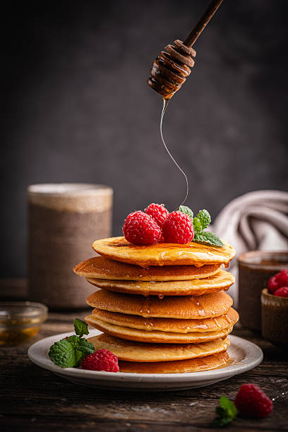 istock Homemade classic american pancakes 2228341524